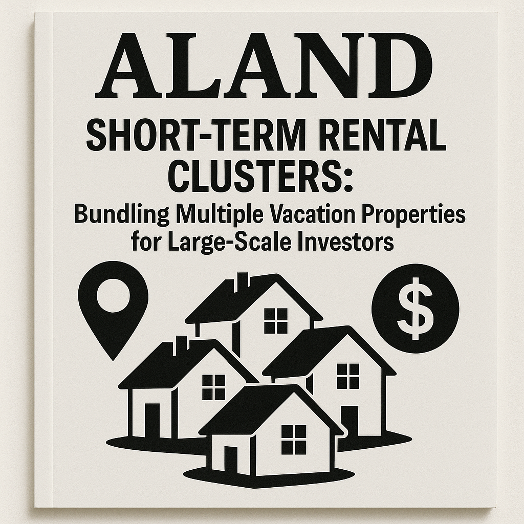ALAND Magazine Cover - Short-Term Rental Clusters Edition